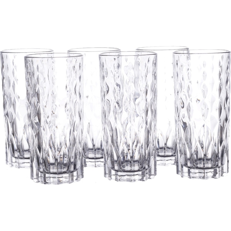 Изображение товара Набор стаканов (хайбол) Cristalleria Italiana Marilyn 350 мл (6 штук в упаковке)