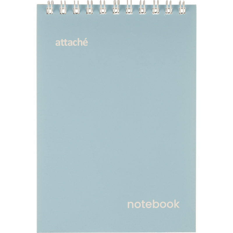 Изображение товара Блокнот Attache Акварель А6 голубой на спирали 40 листов