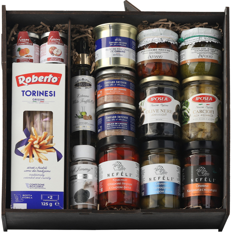 Изображение товара Подарочный гастрономический набор Italioni VIP 3 8-10 кг для праздников