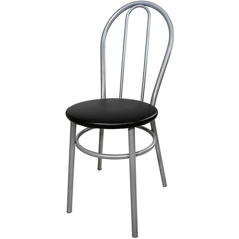 Изображение товара Стул обеденный Венеция M.021 чёрный из искусственной кожи