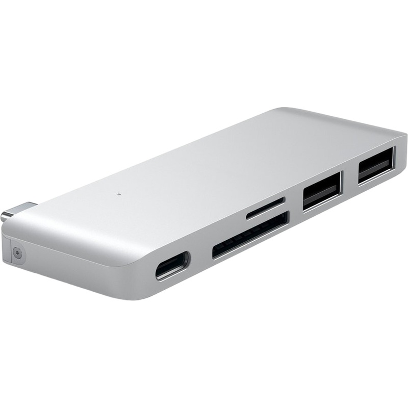 Изображение товара Разветвитель USB Satechi ST-TCUPS с 3 портами USB 3.0 и картридером Изображение товара Разветвитель USB Satechi ST-TCUPS с 3 портами USB 3.0 и картридером