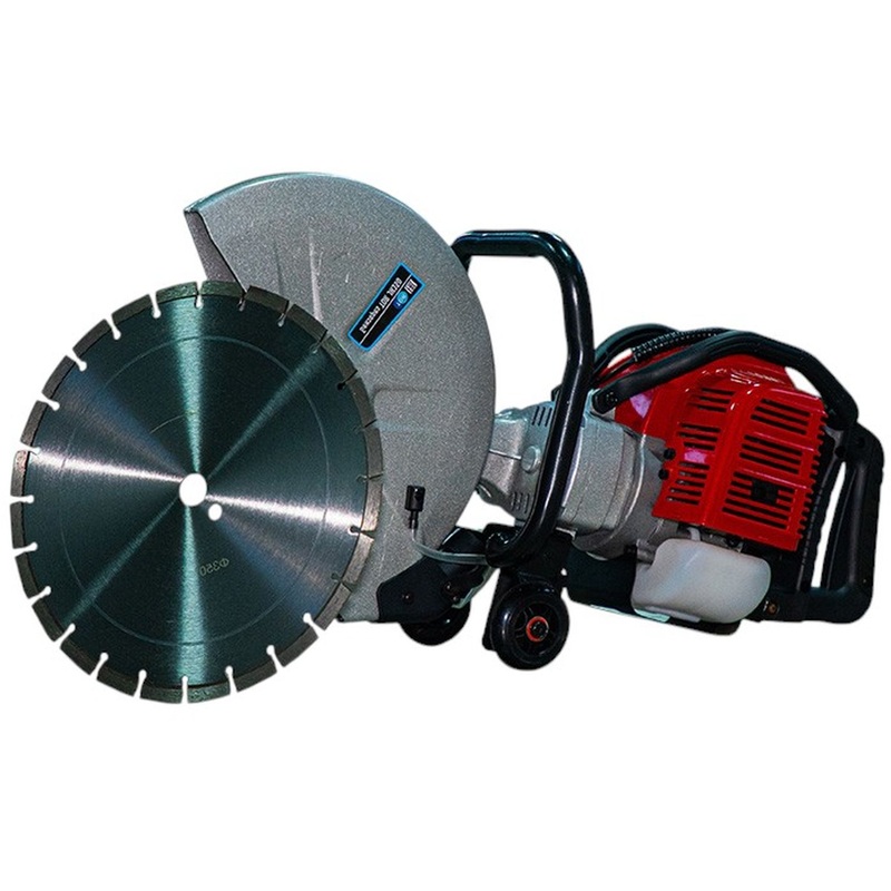 Изображение товара Бензорез TOR JH350 350 мм для кирпича дерева металла мощный двухтактный