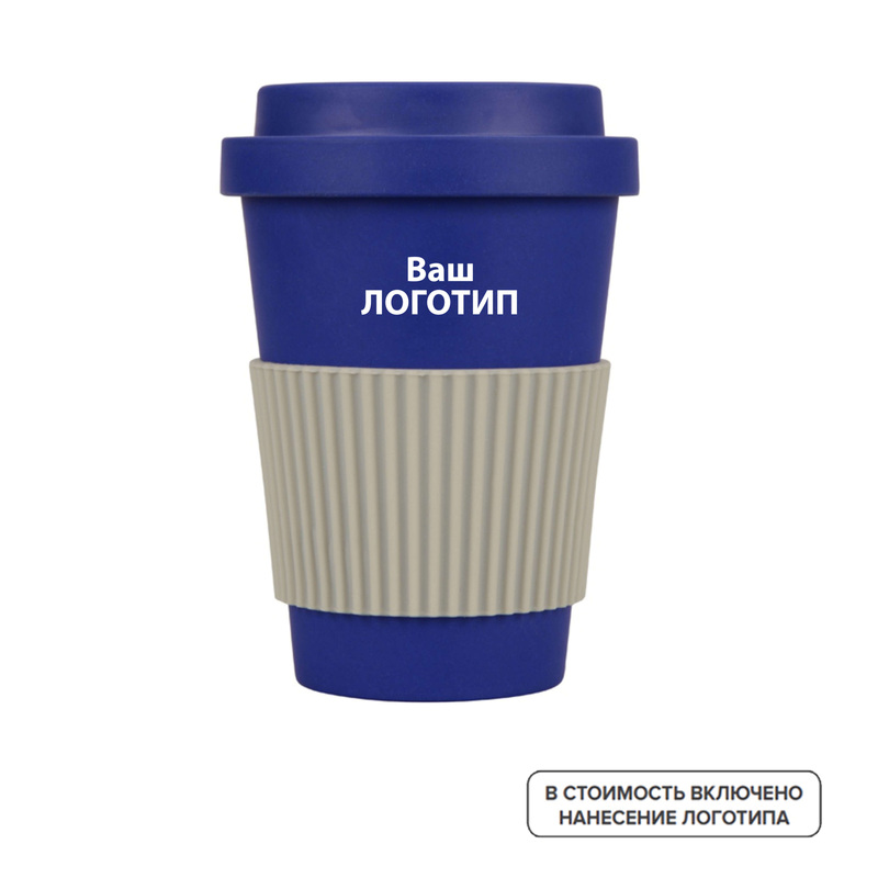 Изображение товара Термокружка Muffin 450 мл бежевый с индивидуальной печатью для корпоративных подарков