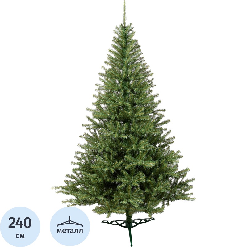 Изображение товара Уценка. Ёлка искусственная новогодняя Ели Peneri Аляска напольная 2.4 м