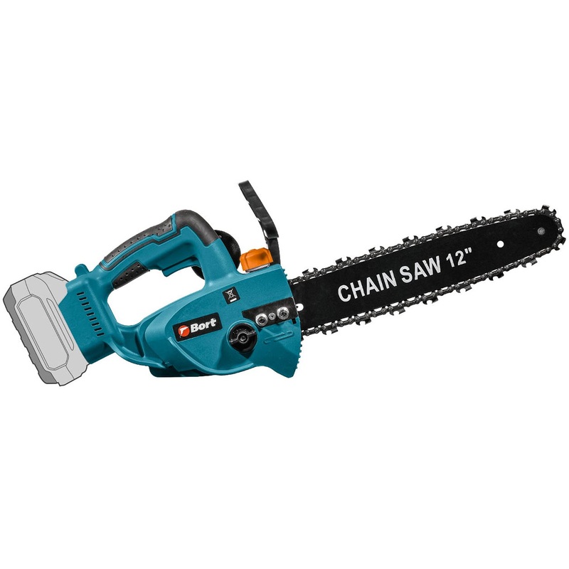 Изображение товара Цепная аккумуляторная пила Bort BKS-2112 18В легкая мощная для садов и ремонта