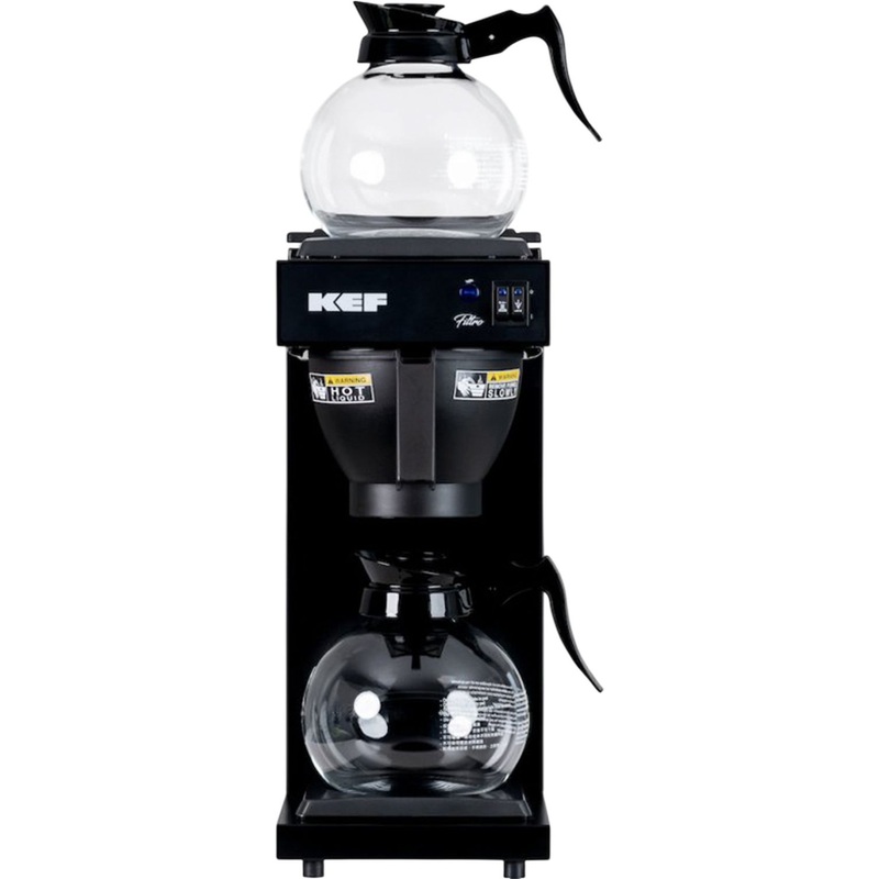 Изображение товара Кофеварка капельная профессиональная Kef Endustriyel Filtro FLT 120-2 (194393) чёрная