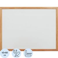 Уценка. Доска магнитно-маркерная Attache Wood 45x60 см односекционная с  лаковым  покрытием