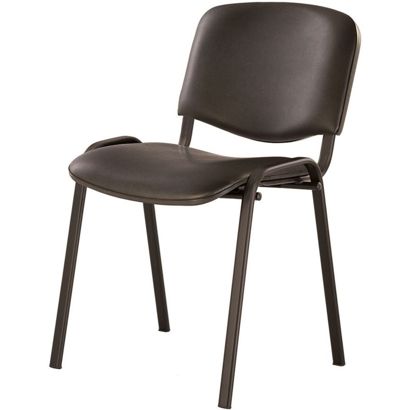 Изображение товара Стул офисный Easy Chair изо кожзаменитель металл черный 2199120