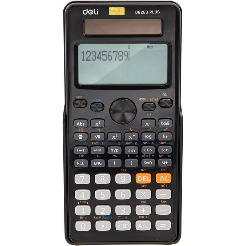 Изображение товара Научный калькулятор Deli ED82ES 252 функции для ЕГЭ и наук