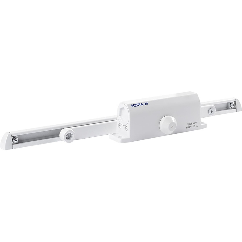 Изображение товара Доводчик дверной Isparus SL 440 до 130 кг белый (18781)