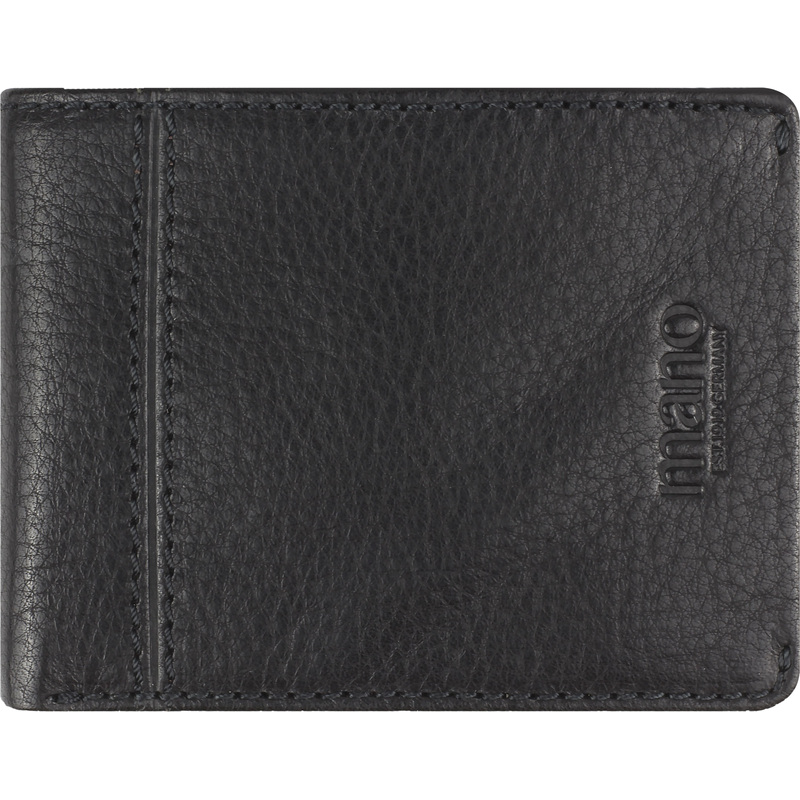 Изображение товара Бумажник мужской Mano Don Monte из натуральной кожи черного цвета (M191925001)