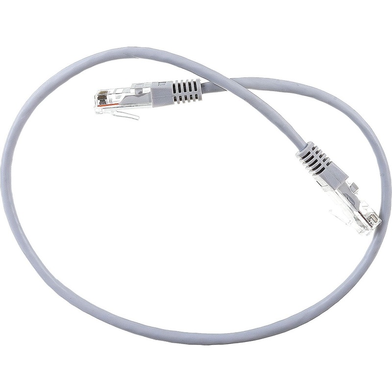 Изображение товара Патч-корд витая пара TWT TWT-45-45-0.5-GY cat 5e 0.5 м для Ethernet сетей