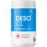 Дезинфицирующее средство с моющим эффектом Grass Deso CL хлорные  таблетки 1 кг (300 штук)
