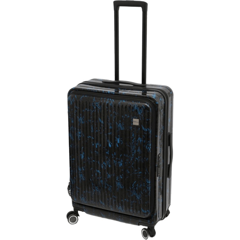 Изображение товара Чемодан Ridberg Quantum размер M 75.5 л из ABS-пластика/поликарбоната синий/чёрный Изображение товара Чемодан Ridberg Quantum размер M 75.5 л из ABS-пластика/поликарбоната синий/чёрный