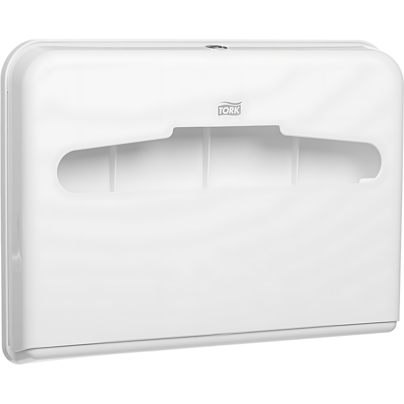 Изображение товара Диспенсер для покрытий на унитаз Tork Elevation V1 344080 белый пластик Германия