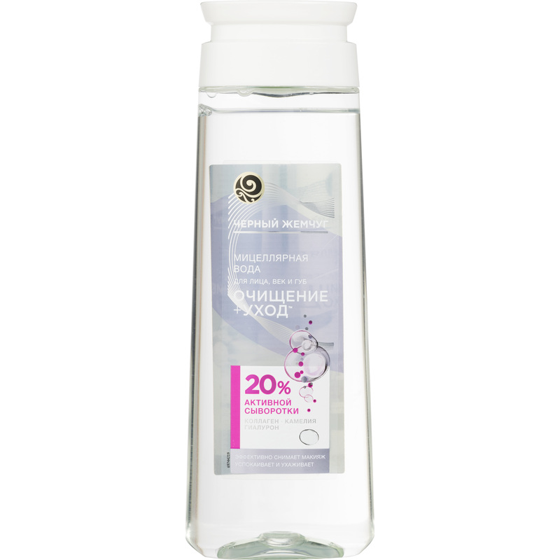 Изображение товара Мицеллярная вода Черный Жемчуг Очищение+уход 250 мл