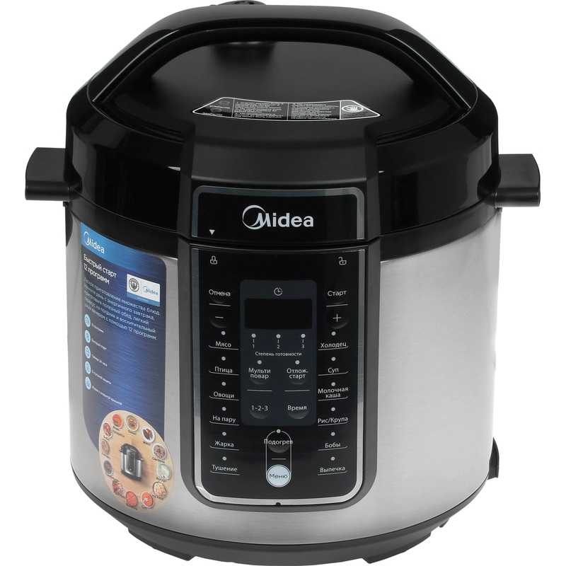 Изображение товара Мультиварка Midea MPC-6037 с 14 программами электронным управлением