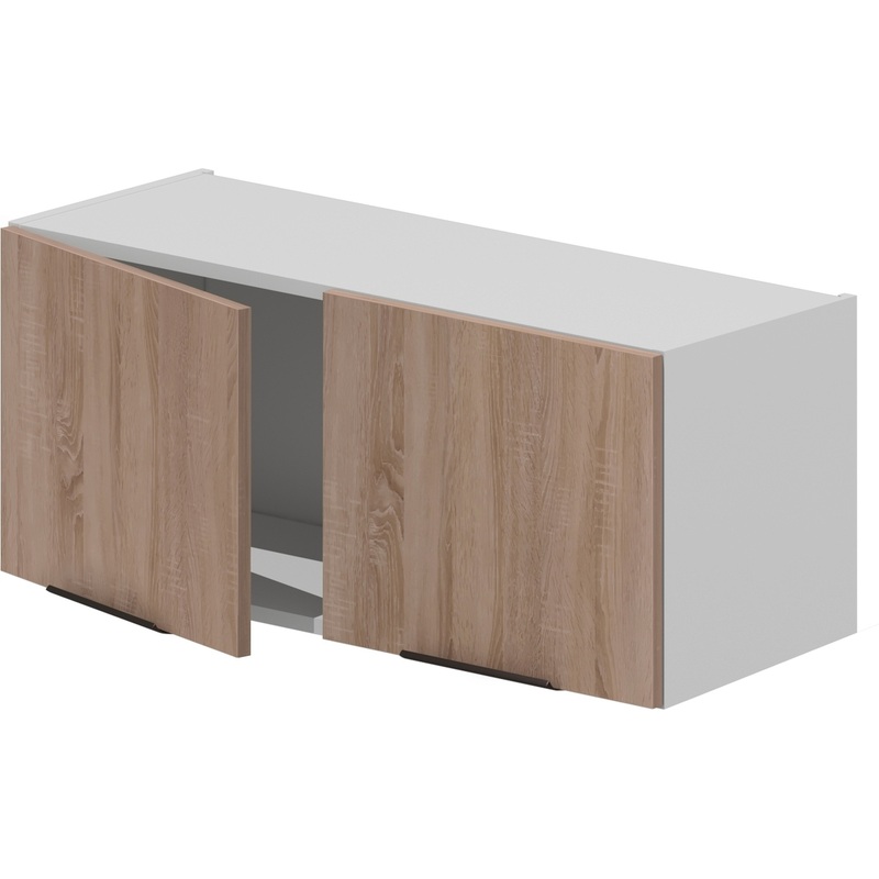 Изображение товара Кухонный шкаф навесной ВОК W2D 36 90 дуб сонома белый шагрень