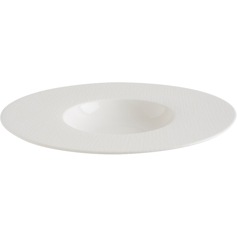 Изображение товара Тарелка для спагетти Bonna Пэтч Нит 30 см белая