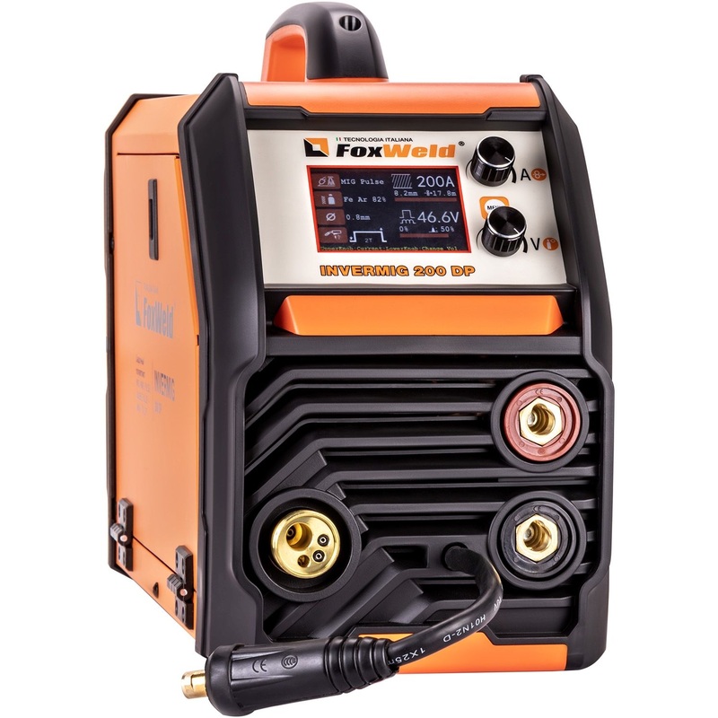 Изображение товара Foxweld Invermig 200DP сварочный полуавтомат инвертор MIG/MAG TIG MMA