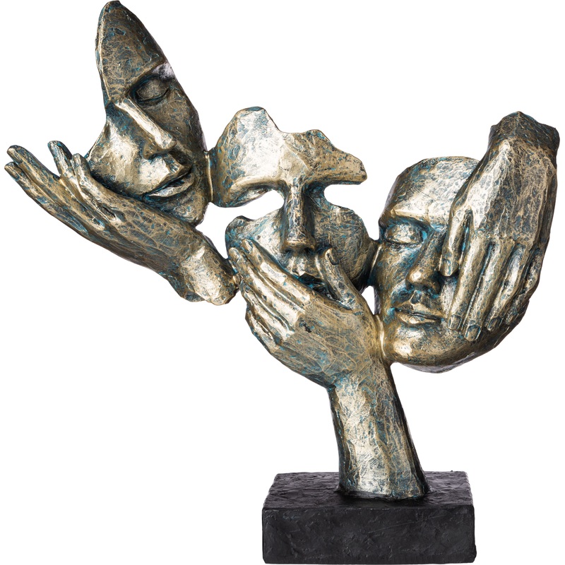 Изображение товара Декоративная статуэтка Lefard Фьюжн Не вижу не слышу не скажу полистоун 34 см