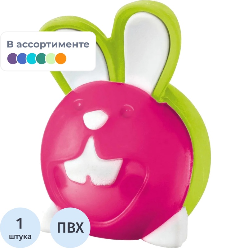 Изображение товара Ластик Maped Croc Croc Puzzle Bunny ПВХ фигурный 125х65х34 мм (15801)