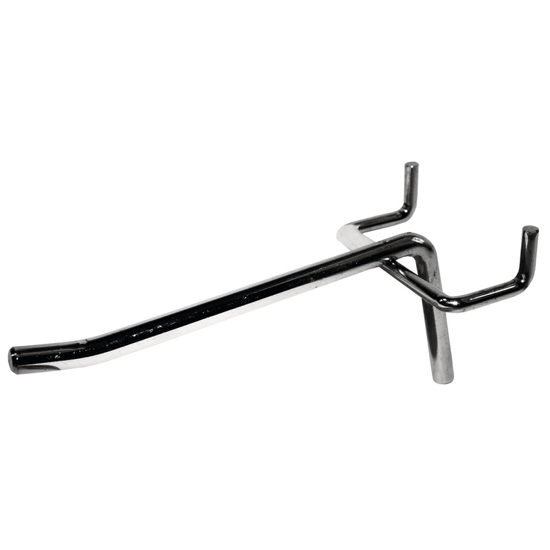 Изображение товара Крючок для перфорации одинарный S 291-S/150 хром 100 штук