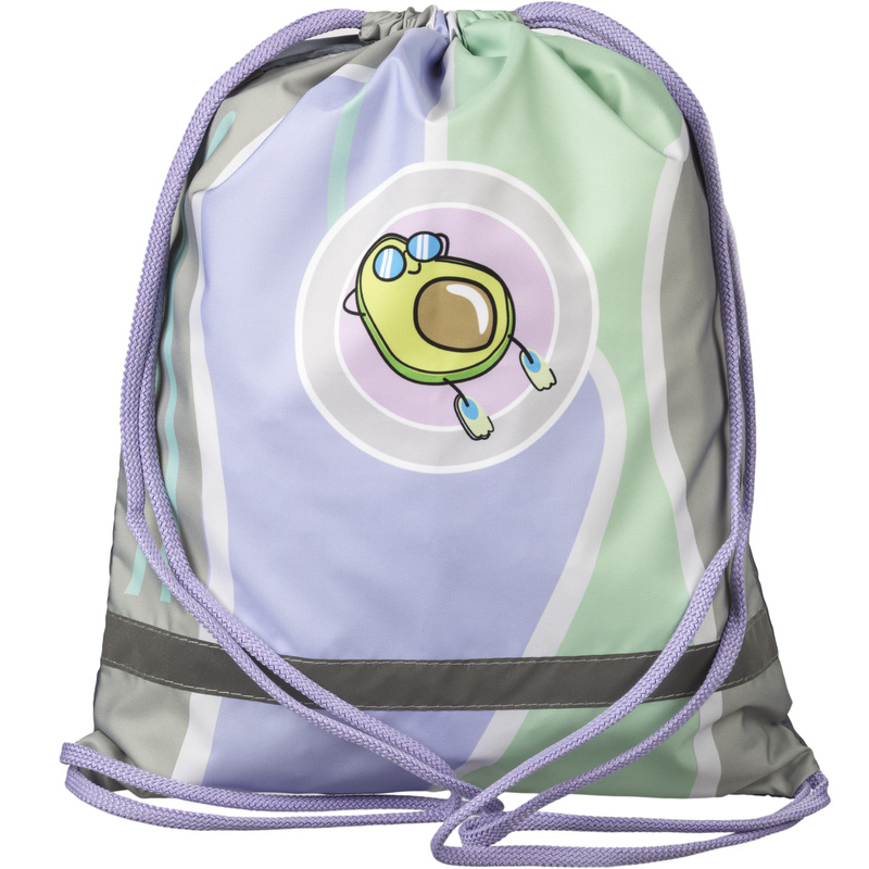 Изображение товара Мешок для сменной обуви Комус Класс Avocado Cruise 36x47 см серый с ручками