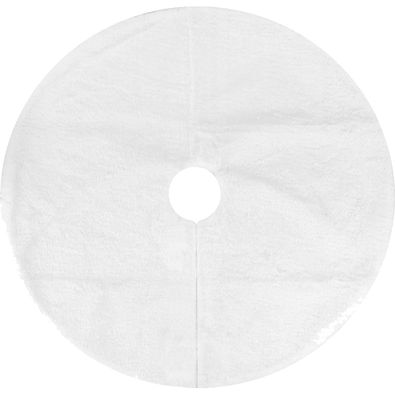 Изображение товара Коврик под новогоднюю елку Miland Белоснежность 60 см для украшения интерьера