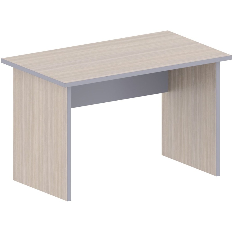 Изображение товара Стол прямой Комус Мебель Easy Business D 061.202 дуб светлый серый 1200х700х747 мм