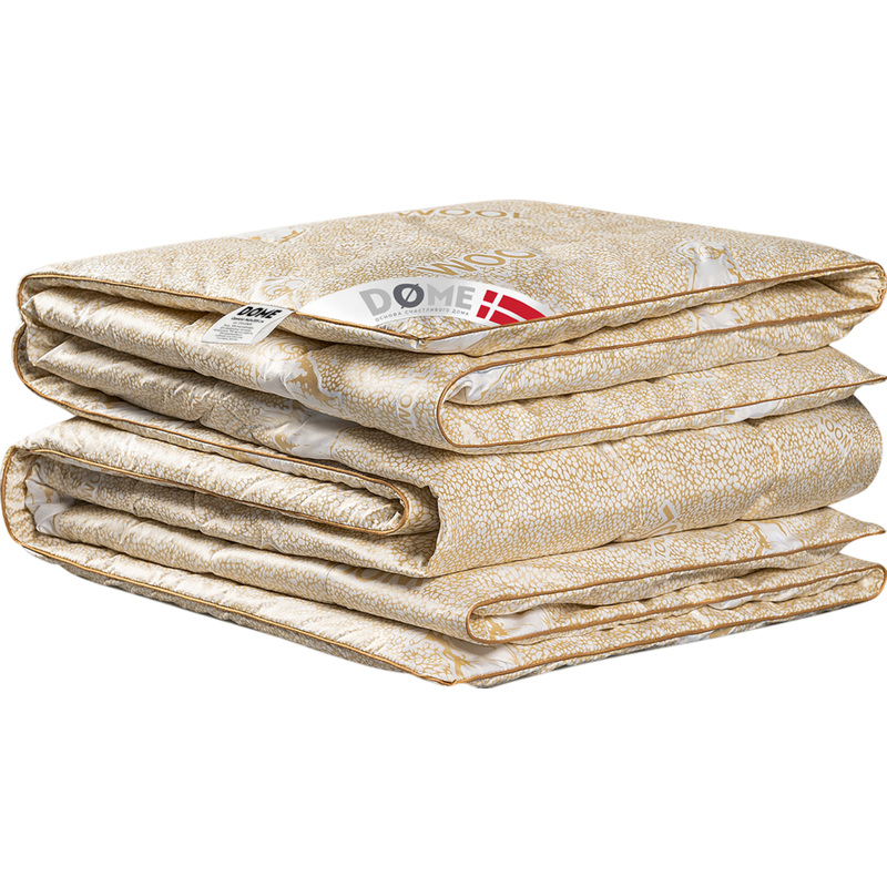 Изображение товара Одеяло 1.5-спальное Dome 140x205 см стеганое с кантом золотой