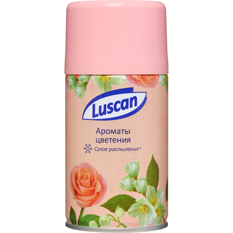 Изображение товара Баллон сменный для автоматического освежителя Luscan Ароматы цветения 250 мл