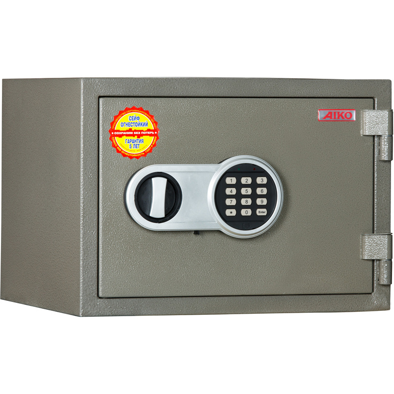 Изображение товара Уценка огнестойкий сейф AIKO FRS-290 E с электронным замком коричневый
