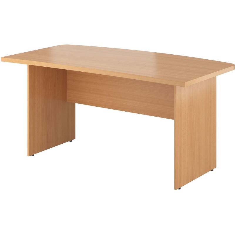 Изображение товара Письменный стол руководителя Эталон КЭ1.101 бук бавария 1604х856х750 мм