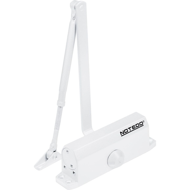 Изображение товара Доводчик дверной Notedo DC-120-I до 140 кг белый