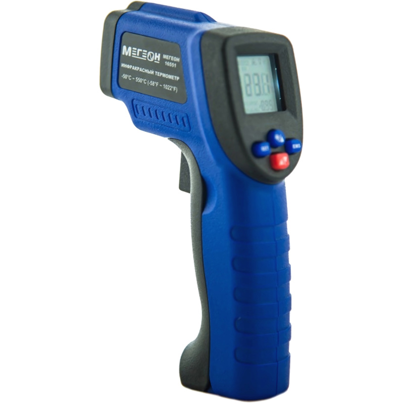 Изображение товара Пирометр Мегеон 16551 для измерения температуры поверхности