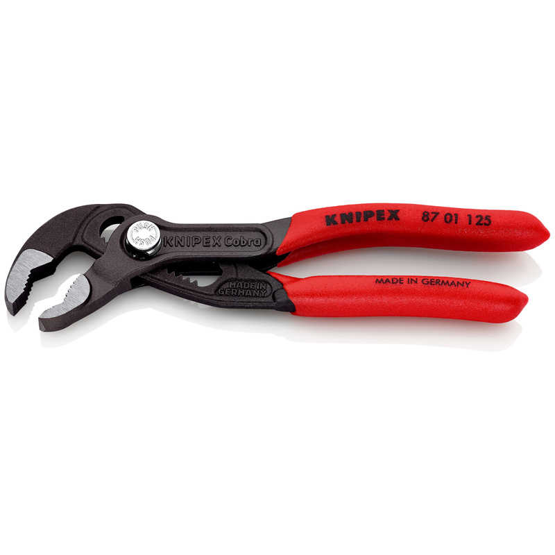 Изображение товара Клещи переставные Knipex Cobra 125 мм с регулируемым захватом и высокой надежностью
