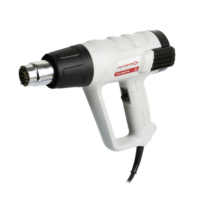 Изображение товара Электрический фен Интерскол ФЭ-2000ЭМ профессиональный горячий воздух для обработки и пайки