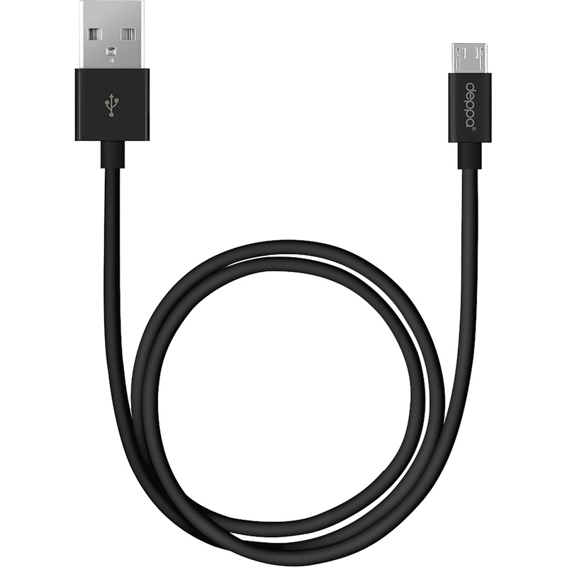 Изображение товара Кабель Deppa USB A - micro USB 3 метра для зарядки и синхронизации