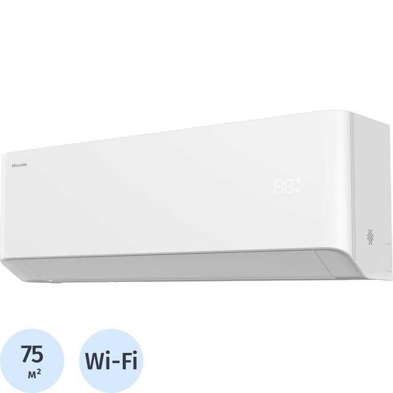 Изображение товара Сплит-система Hisense AS-24UW4RBTHB00: инвертор, 75 м², R32, Wi-Fi, комплект