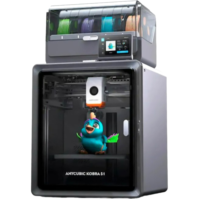 Изображение товара 3D-принтер Anycubic Kobra S1 Combo - высокотехнологичный принтер