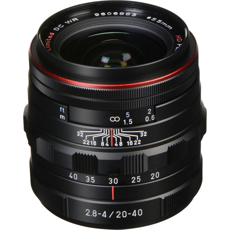 Изображение товара Объектив Pentax HD DA 20-40mm F2.8-4ED Limited DC WR — универсальный зум-объектив Изображение товара Объектив Pentax HD DA 20-40mm F2.8-4ED Limited DC WR — универсальный зум-объектив