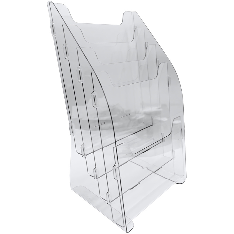 Изображение товара Подставка настольная для рекламных материалов А4 1/3 односторонняя Attache