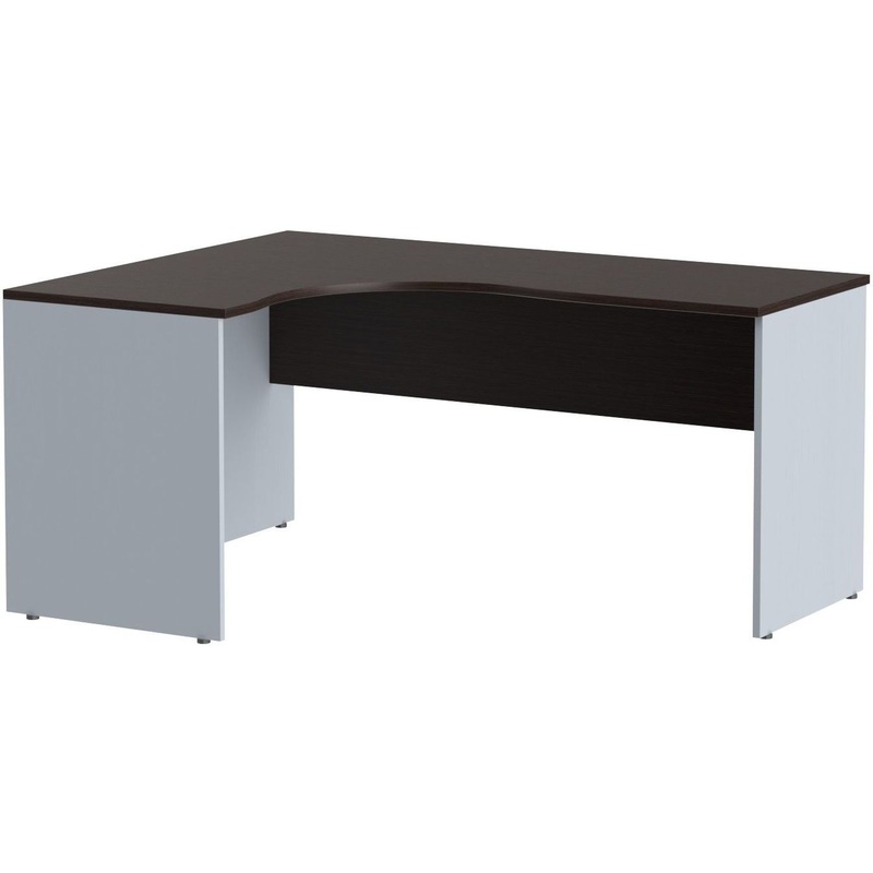 Изображение товара Стол эргономичный Imago СА-4Л левый (венге/металлик, 1600х1200х755 мм)