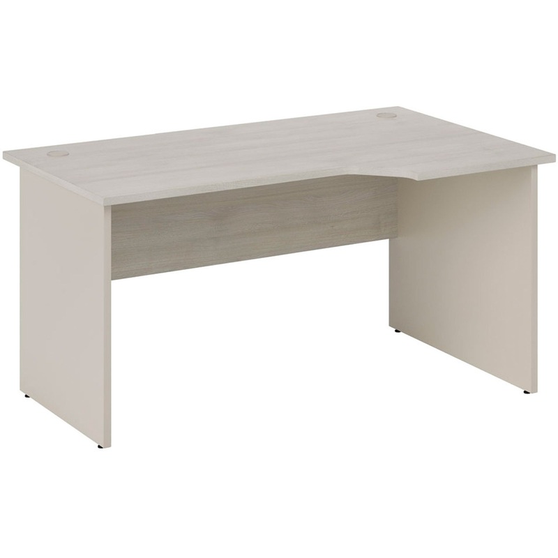 Изображение товара Стол эргономичный NLN36315621 (дуб светлый шамони/бежевый, 1350х900х750 мм)