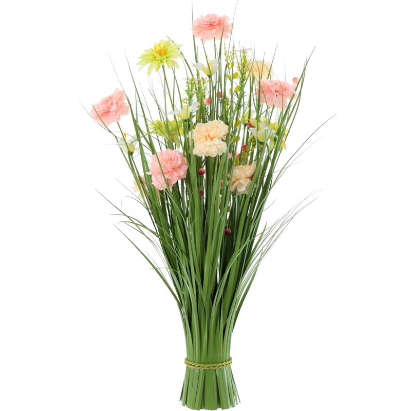 Изображение товара Композиция из искусственных цветов 69 см, природный декор для интерьера