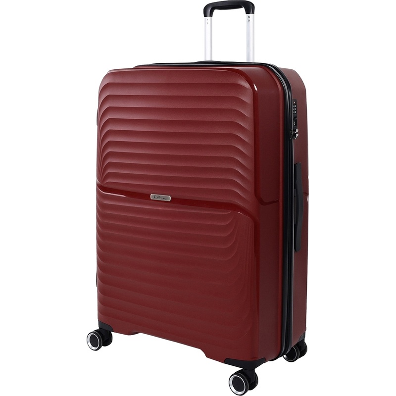 Изображение товара Чемодан Ridberg Business L из полипропилена бордовый для деловых поездок
