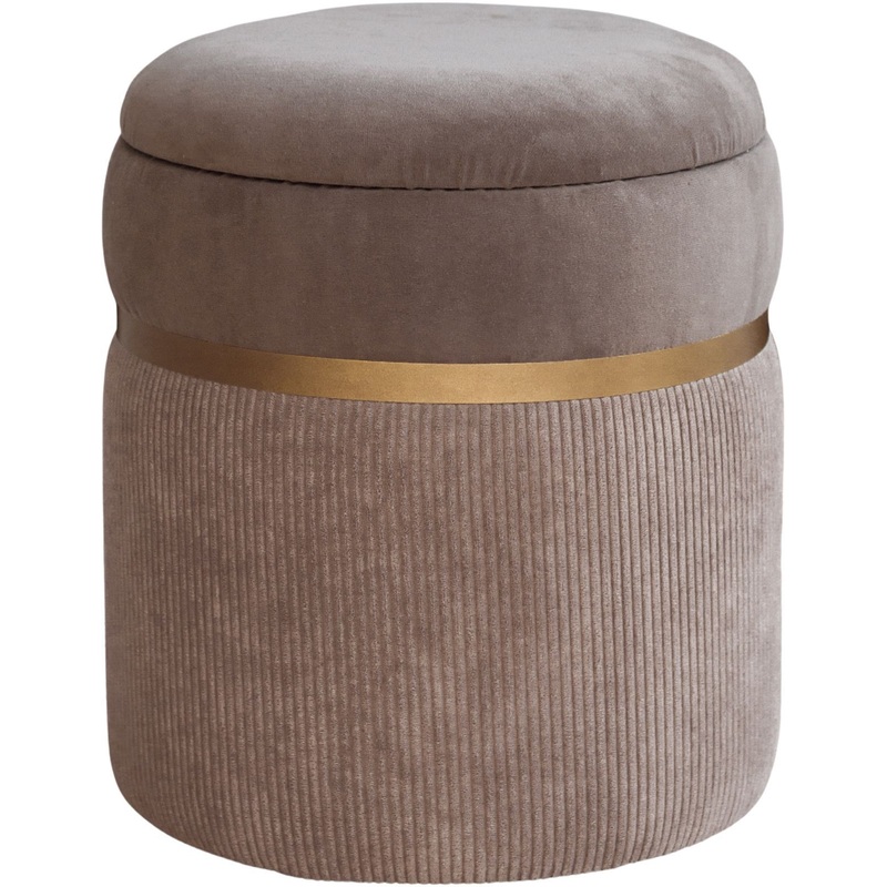 Изображение товара Пуф Лакси с ящиком для хранения бежевый 350x350x400 мм