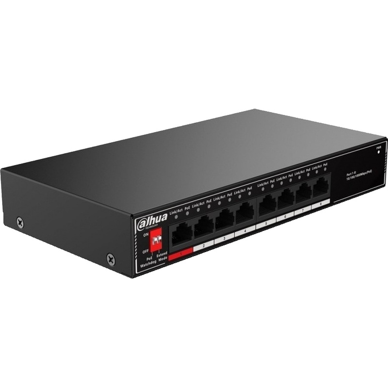 Изображение товара Коммутатор Dahua DH-SG1008P