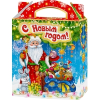 Новогодний сладкий подарок РОКО Сладкий подарок картон 1000 г